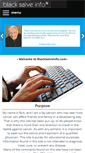 Mobile Screenshot of blacksalveinfo.com